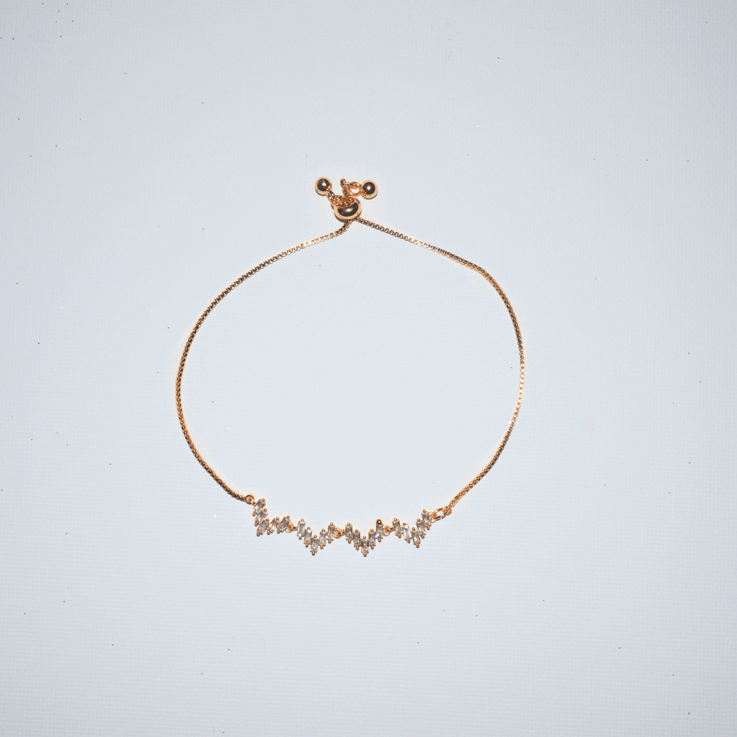 Zigzag Crystal Bracelet – Gold & Silver Options