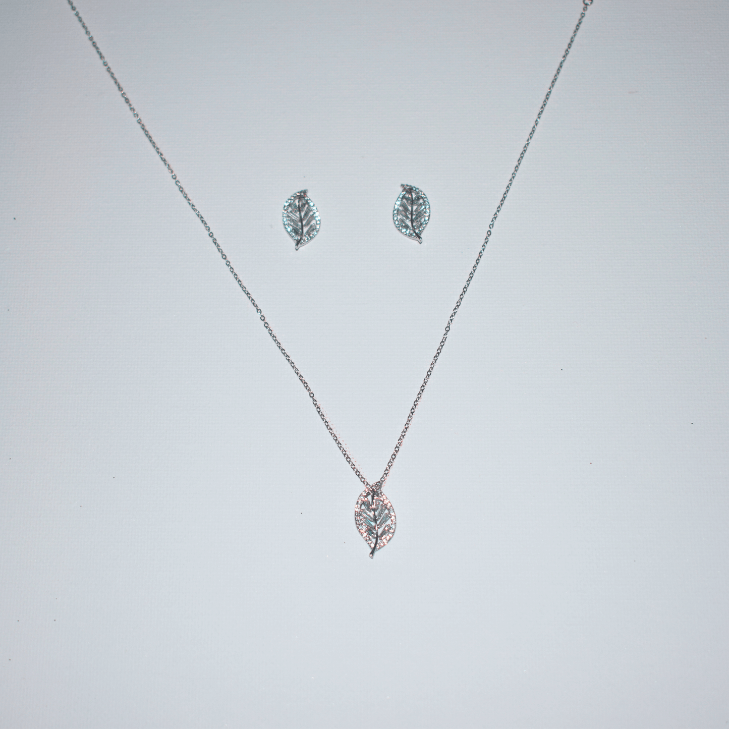 Leaf Necklace Set