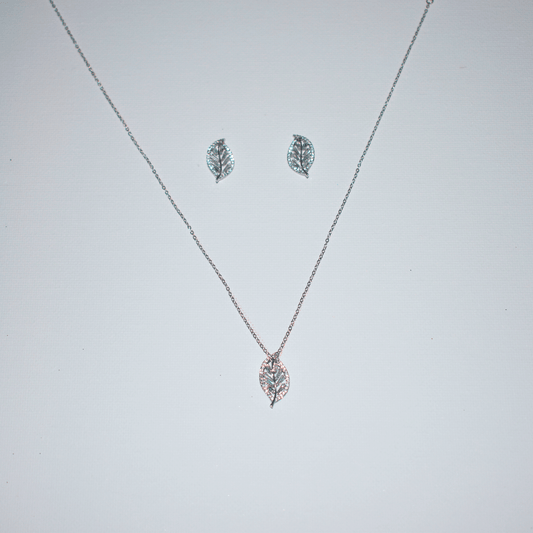 Leaf Necklace Set